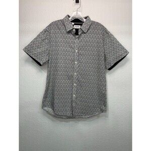 Duchamp London Men's Large 16-16 1/2 Tailored Fit Button Up Shirt 498